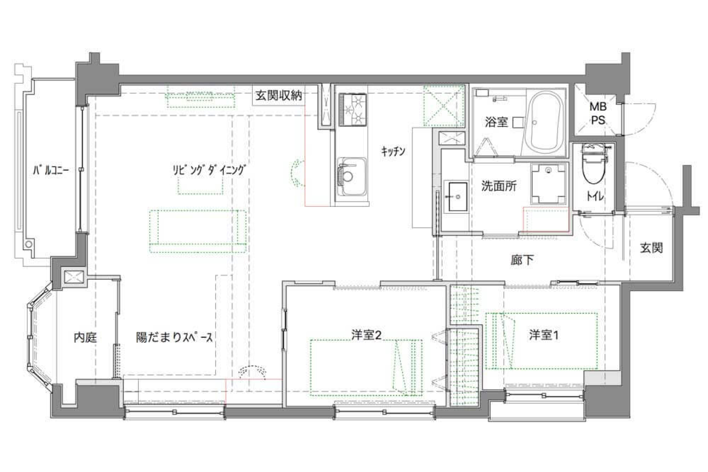 マンション(築年数 26年)4